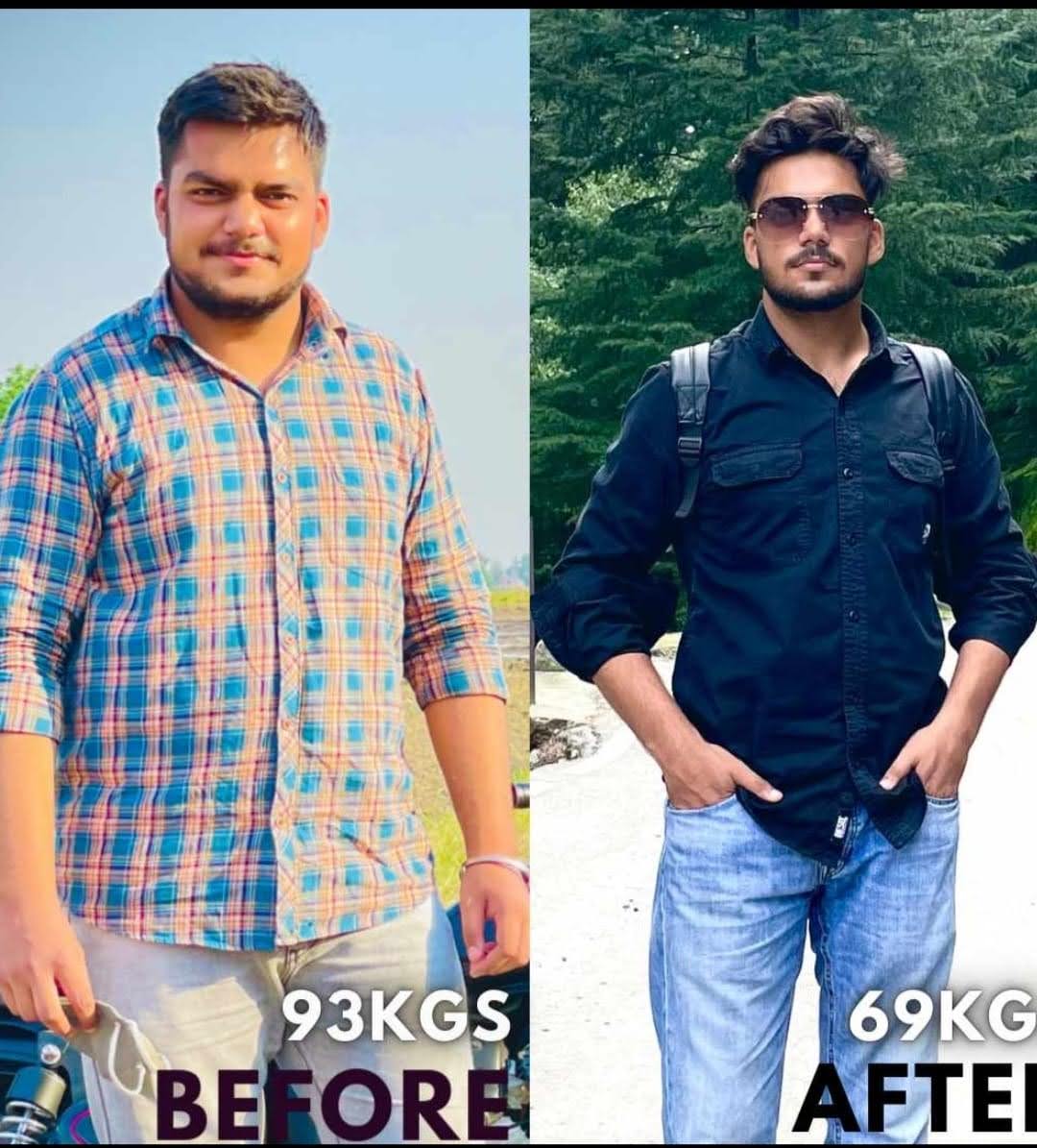 SK Wellness member before and after transformation